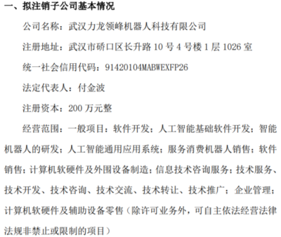 力龍信息擬注銷5家子公司，聚焦數字文化創意內容應用服務